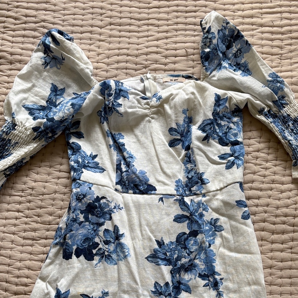 Floral Puff Sleeve Dress